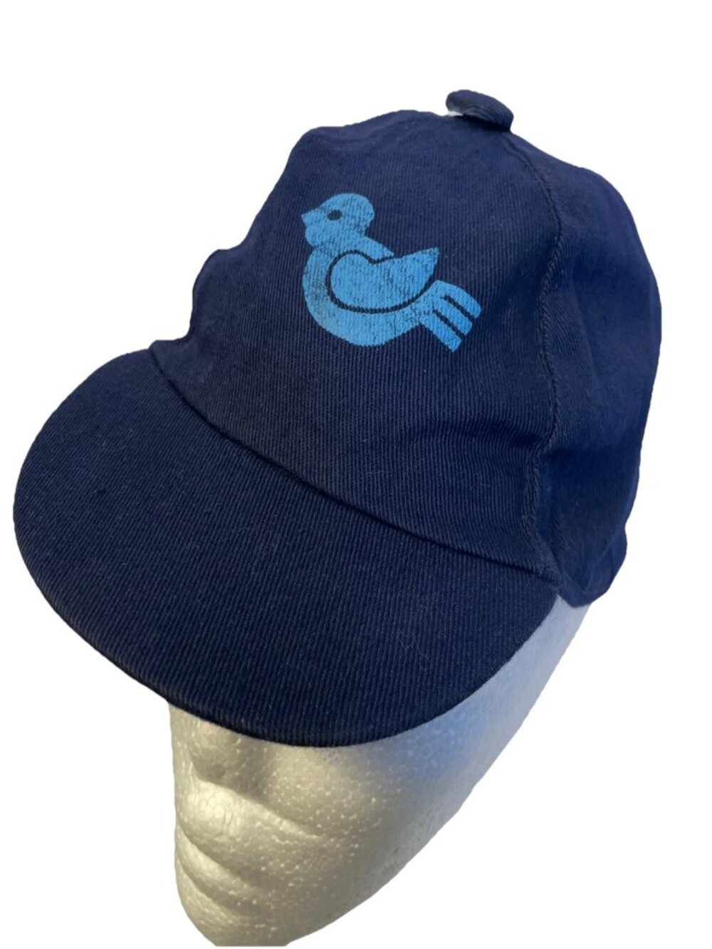 Child Blue Birds Campfire Girls Cap Hat Printed Logo Approved Equipment Vintage